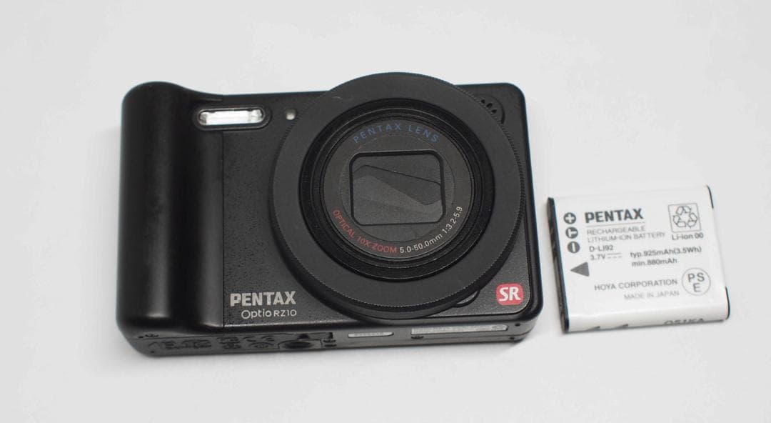 PENTAX Optio RZ10 ブラック