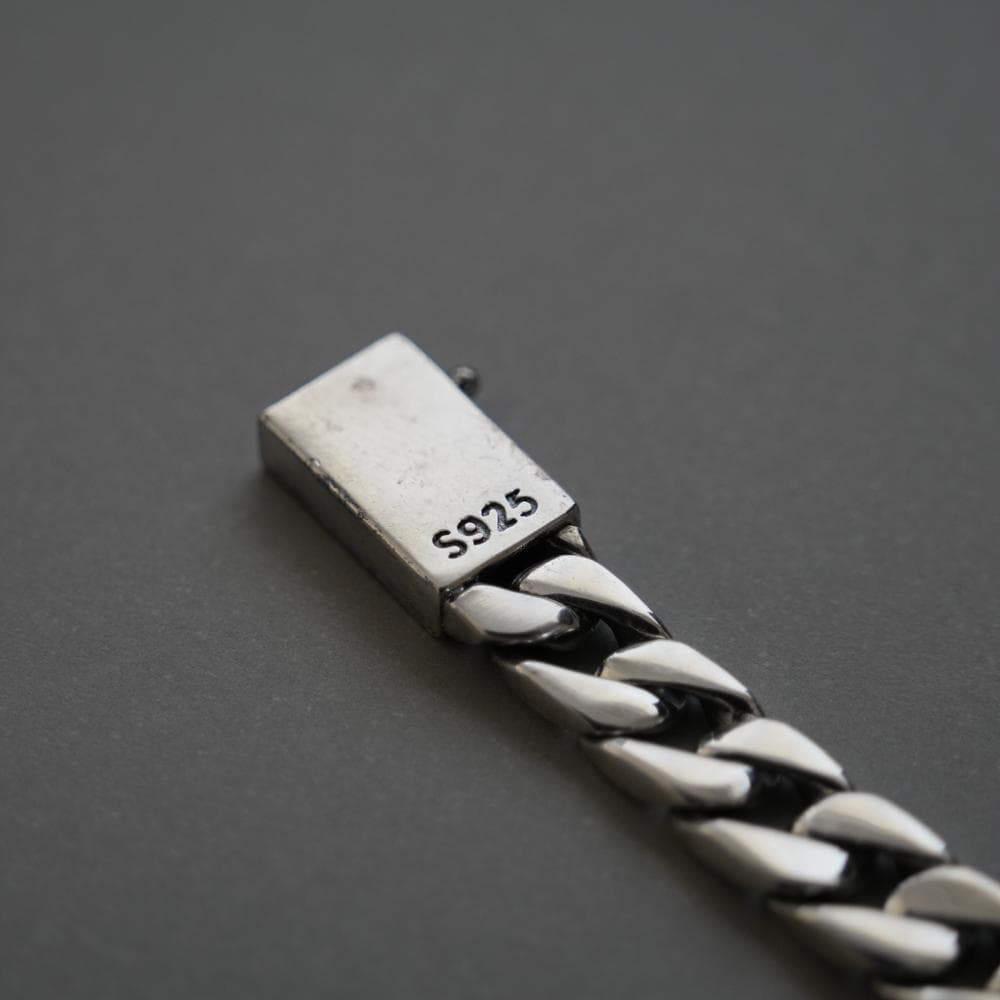 鑑定書付 60cm 重厚 シルバー 喜平チェーンネックレス シルバー925