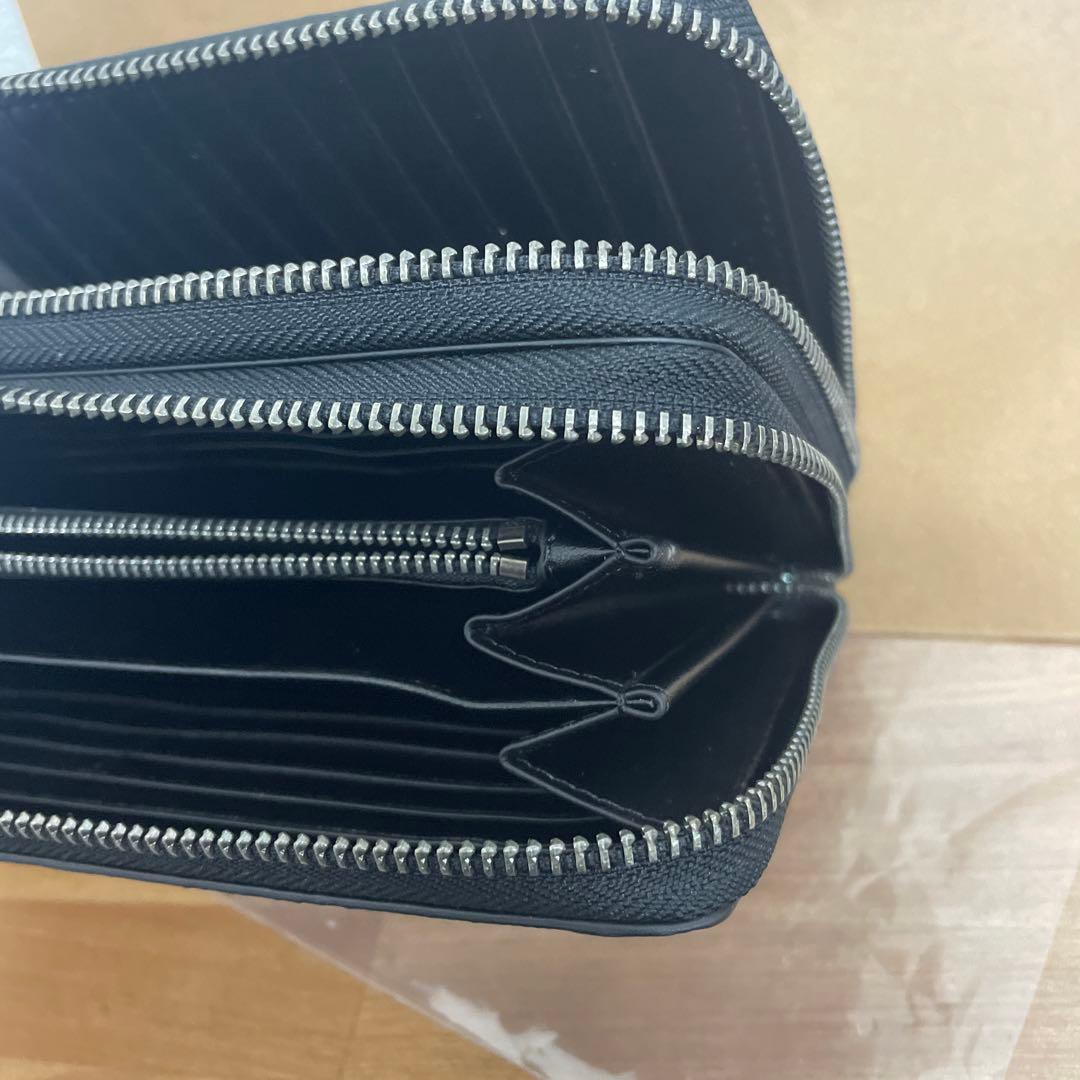 COACH ブラック レザー 長財布　コーチ　贈り物