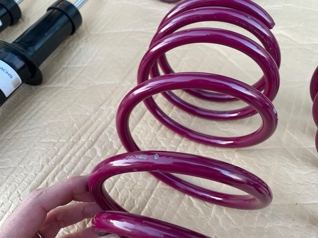 【迷犬ケンタロウ様】SACHS パフォーマンスプラス　サスペンションキット