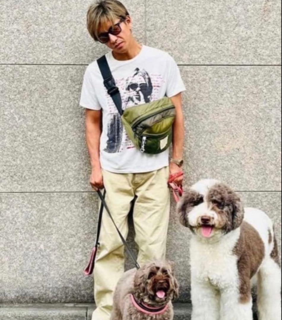 US Customized Quilted Body Bag キムタク　4