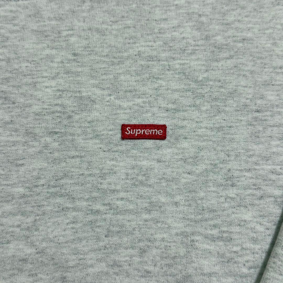 Supreme Small Box Crewneck アッシュグレー 21aw