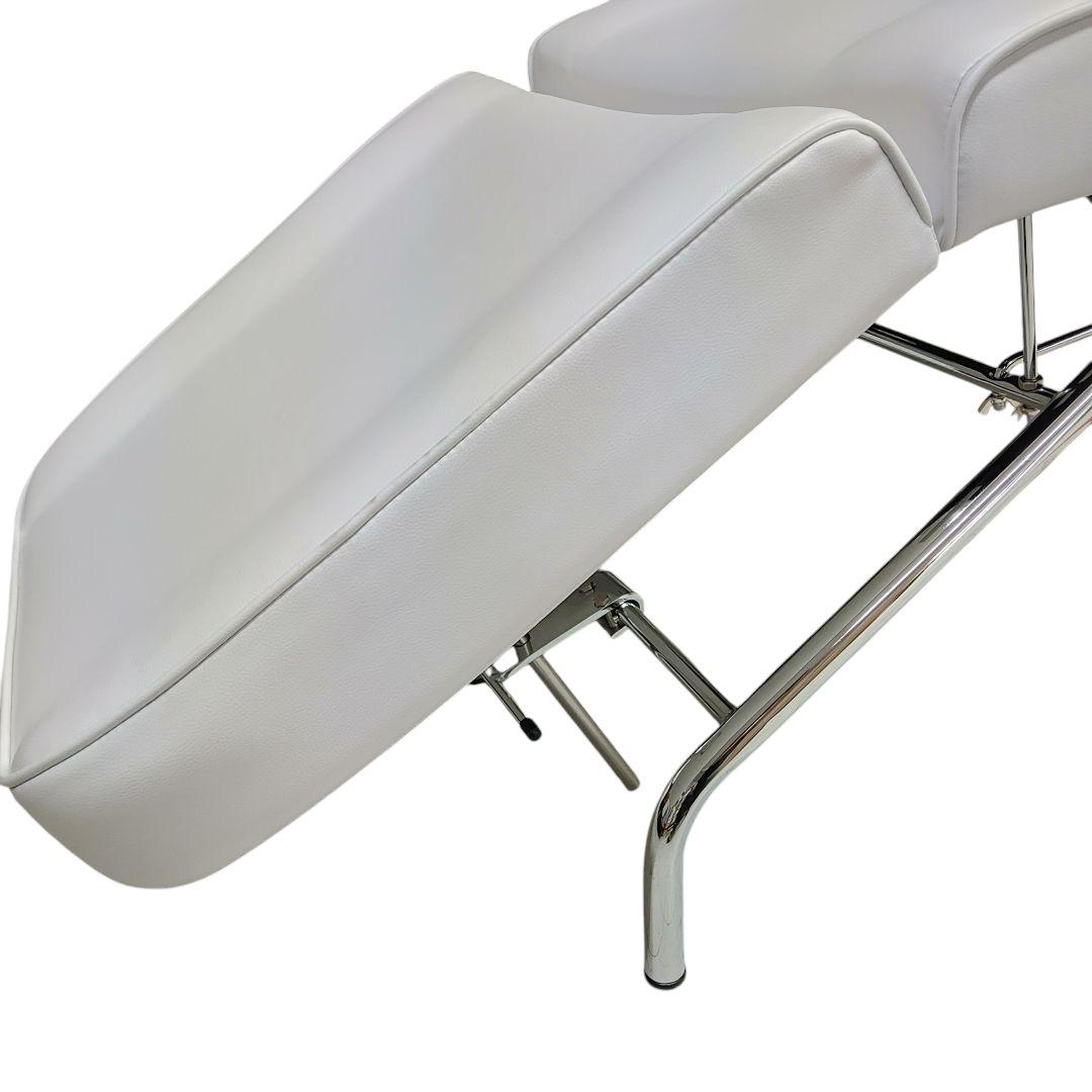 アイボリー マッサージチェア リクライニング機能 エステベッド 施術用セット