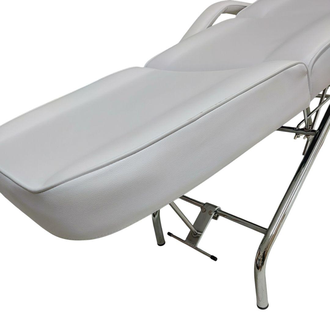 アイボリー マッサージチェア リクライニング機能 エステベッド 施術用セット