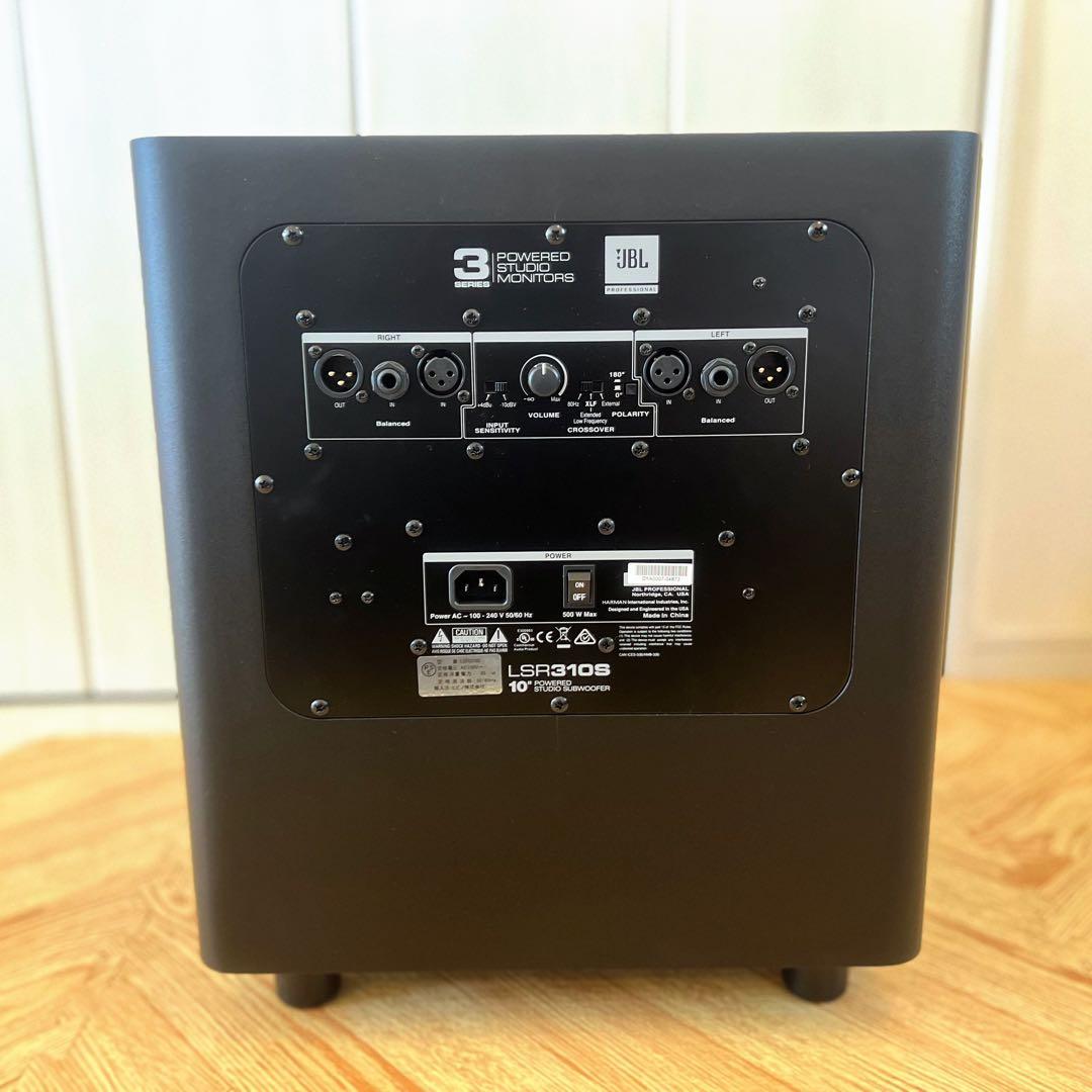 【完動美品】JBL LSR310S サブウーファー　スピーカー　国内正規品