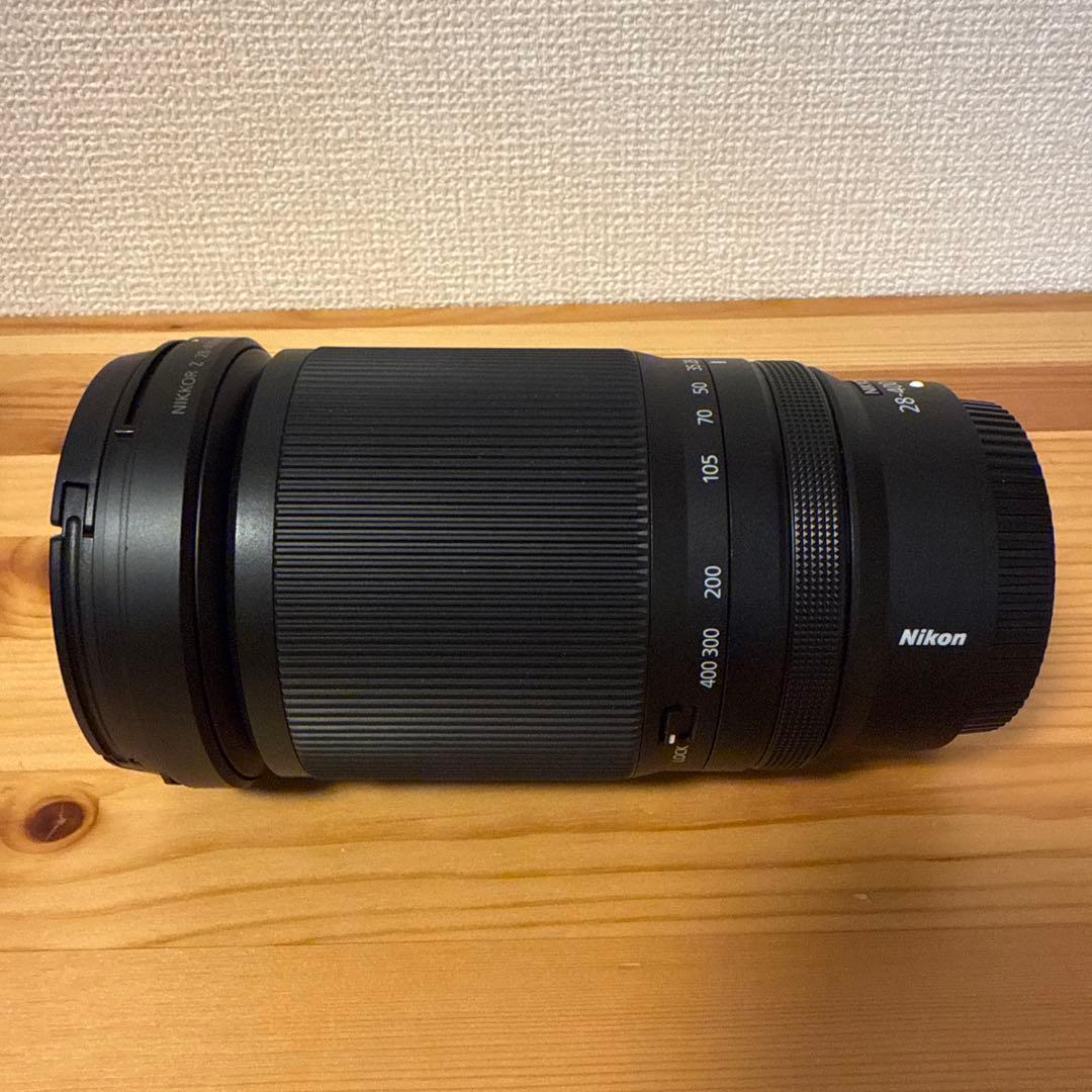 NIKKOR Z 28-400mm f/4-8 VR フィルター付属