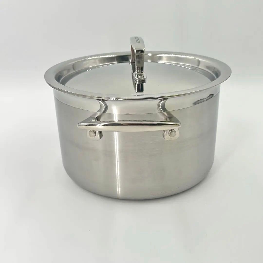 LE CREUSET ルクルーゼ　ステンレス　両手鍋　20cm 4L