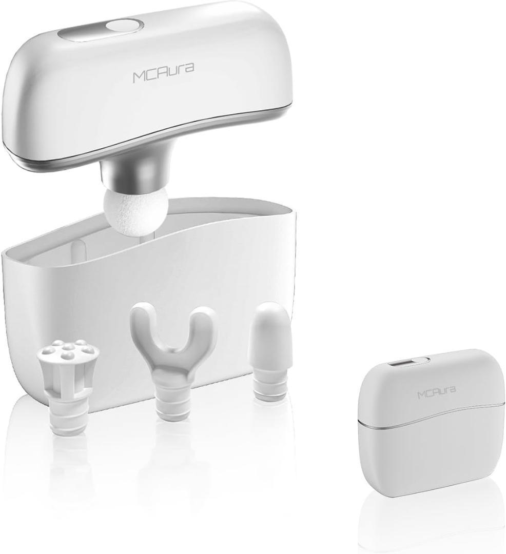 MCAura 美顔器/リリースガン/ネックマッサージャー 美容三点セット