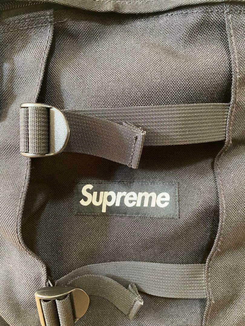 14SS Supreme シュプリーム　バッグパック　ブラック
