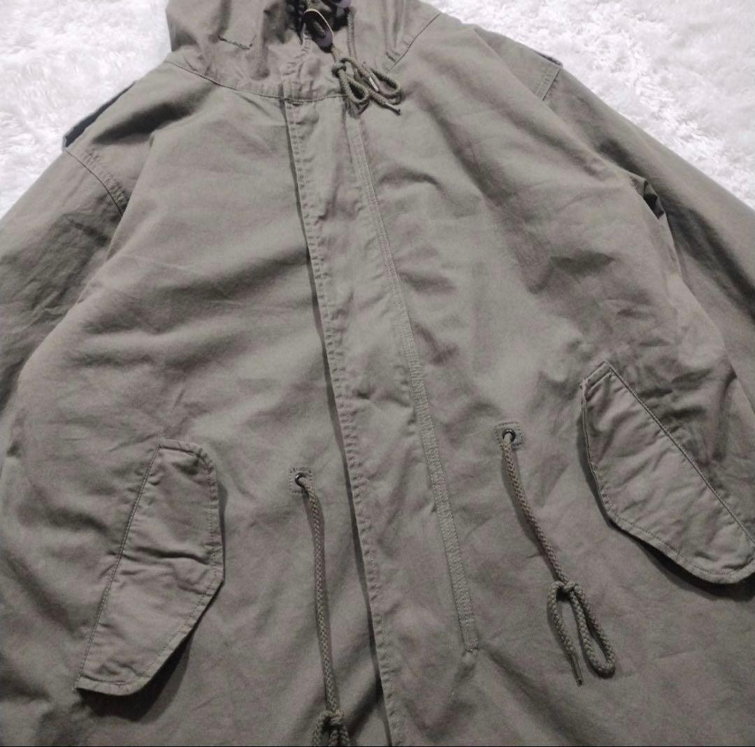 ヒューストン　M-51　ライナー付　モッズコート　青島コート　XXS