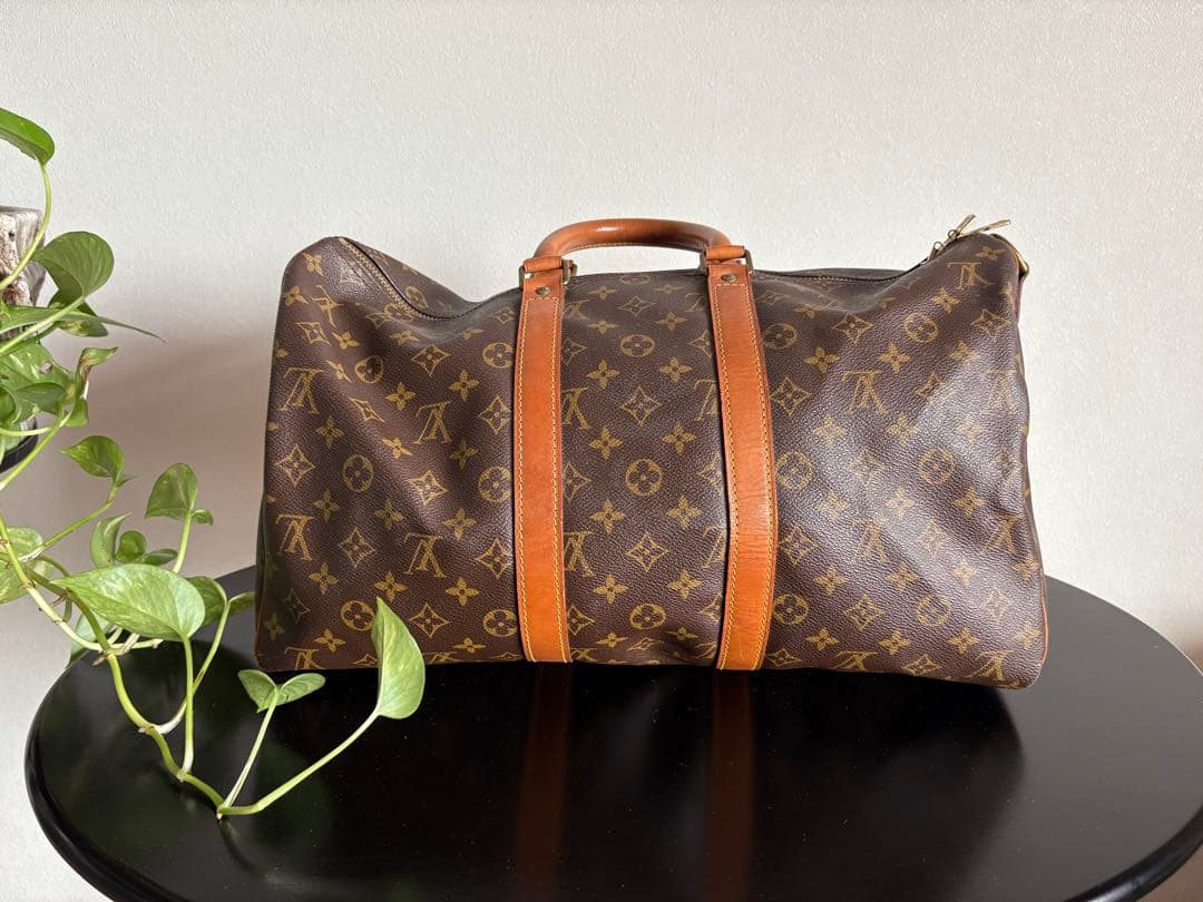 Louis Vuitton モノグラム ボストンバッグ(30年前品)