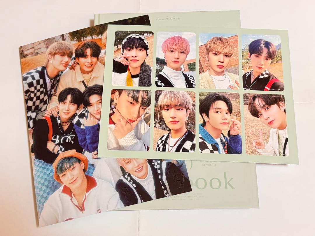 ATEEZ ode to youth フォトブック トレカ