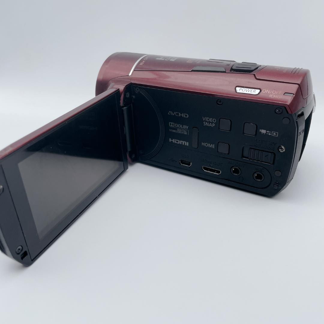 Canon デジタルビデオカメラ iVIS HF M51 32GB レッド