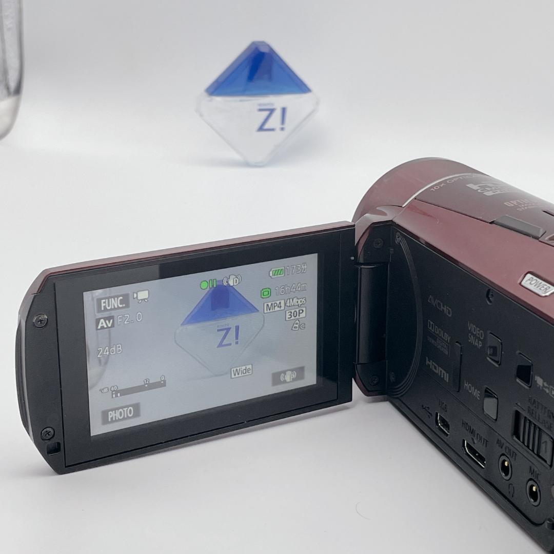 Canon デジタルビデオカメラ iVIS HF M51 32GB レッド