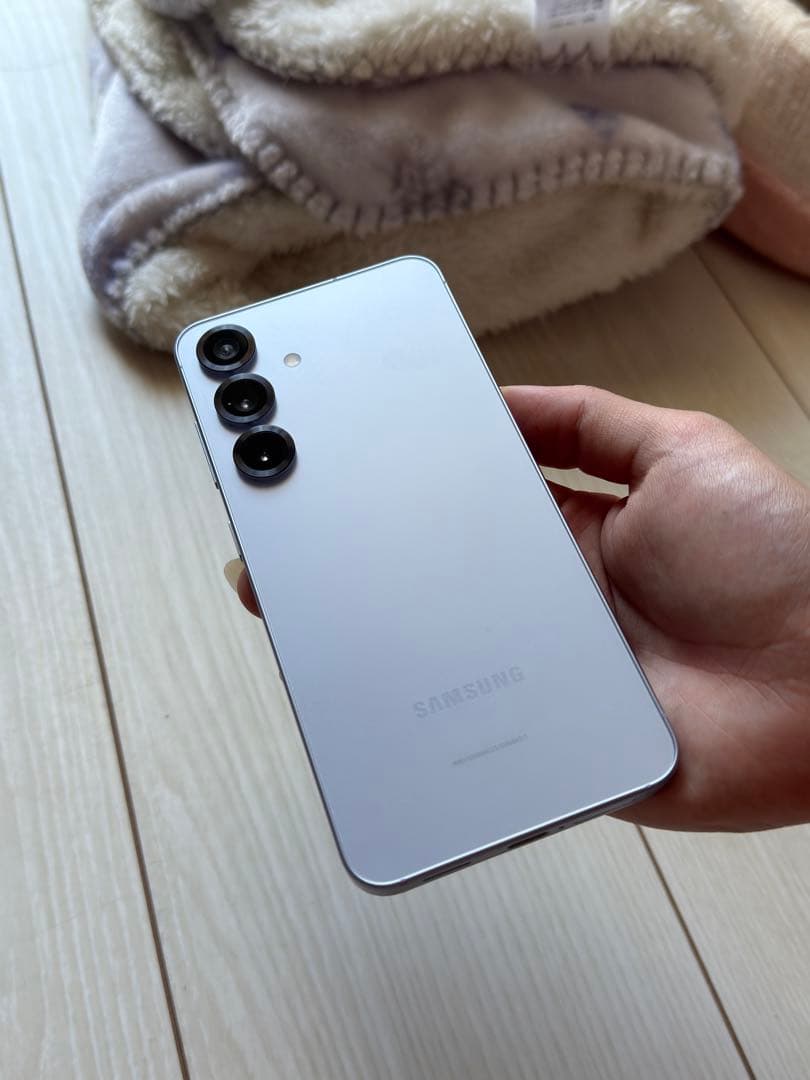 [美品] Galaxy S25 アイシーブルー+おまけ
