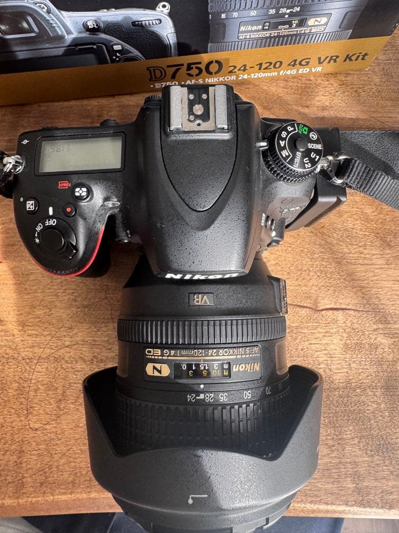 Nikon D750 24-120VRレンズキット　leofotoプレート付き