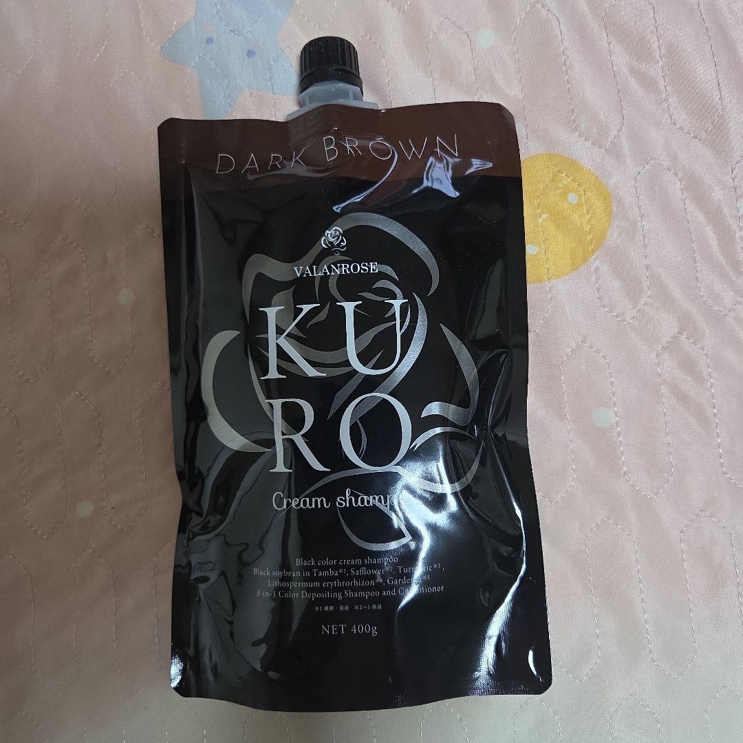 バランローズKURO　クリームシャンプー　ダークブラウン　4セット
