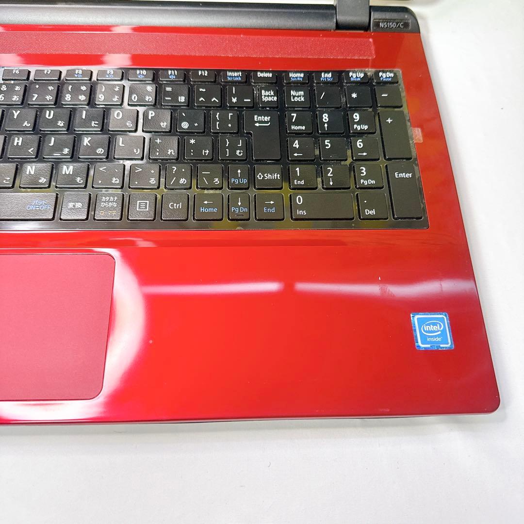 大容量❤️最新Windows11❤️レッドノートパソコン❤️初心者向け❤️すぐ使える❤️