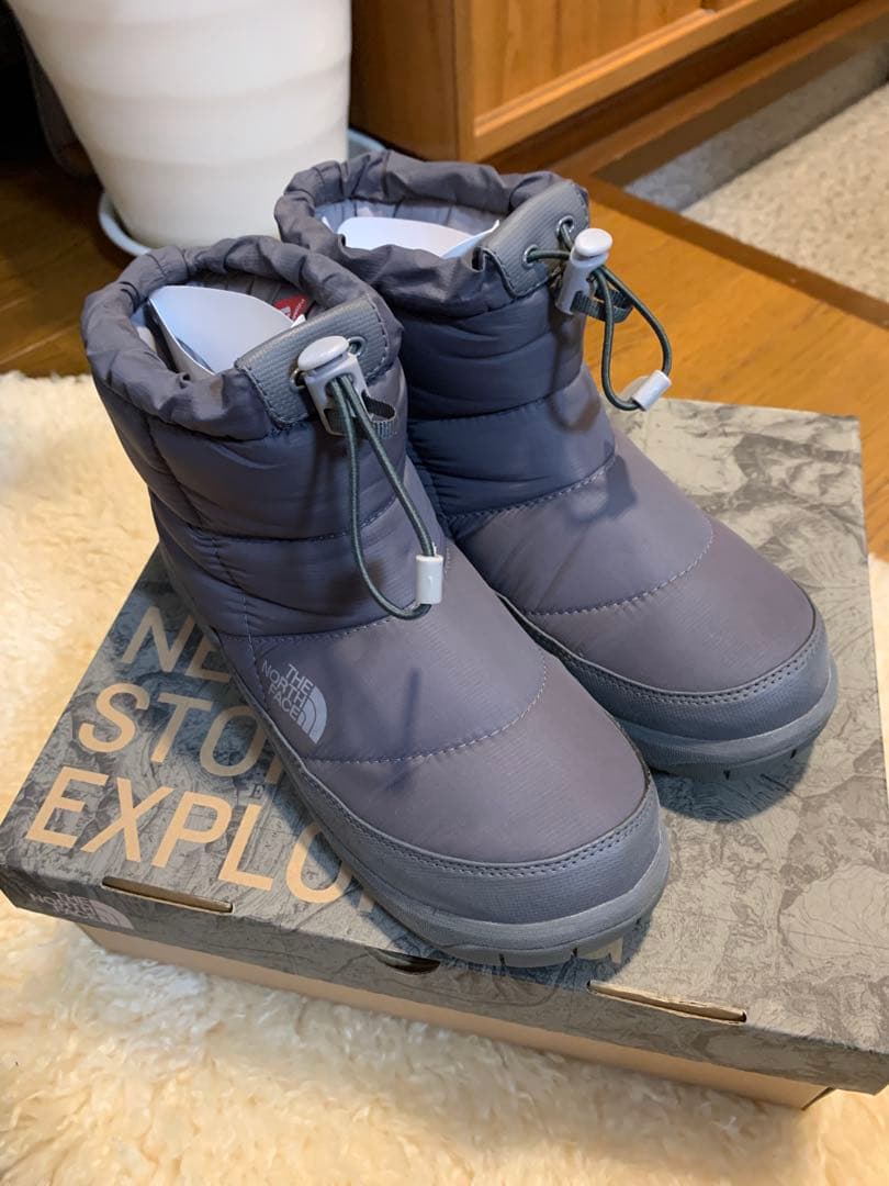 ザノースフェイス ショートブーツ 25㎝ ヌプシ PT NFW51686
