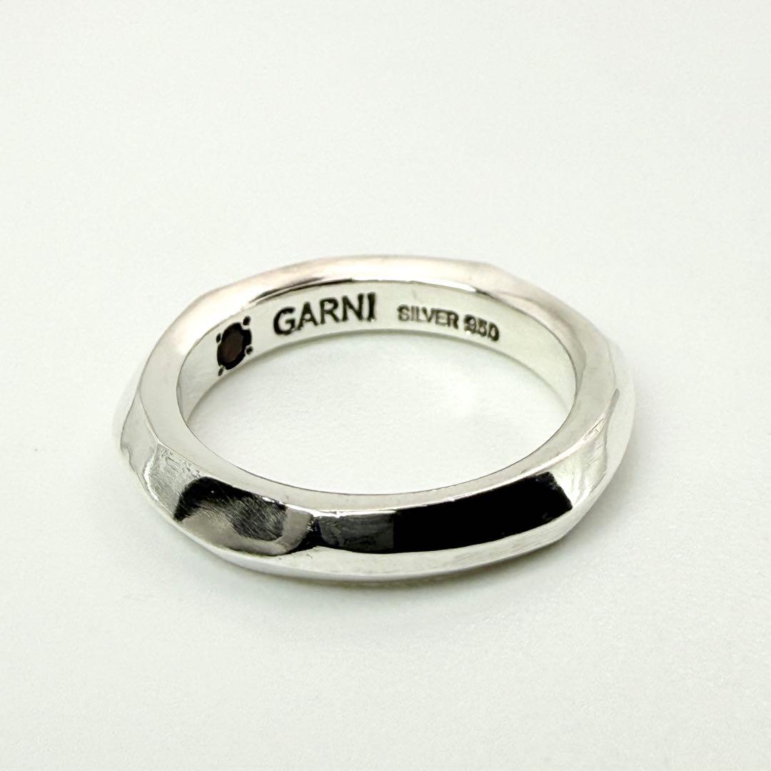 ◆【極美品】GARNI ガルニ Bless Ring M 7号 ガーネット