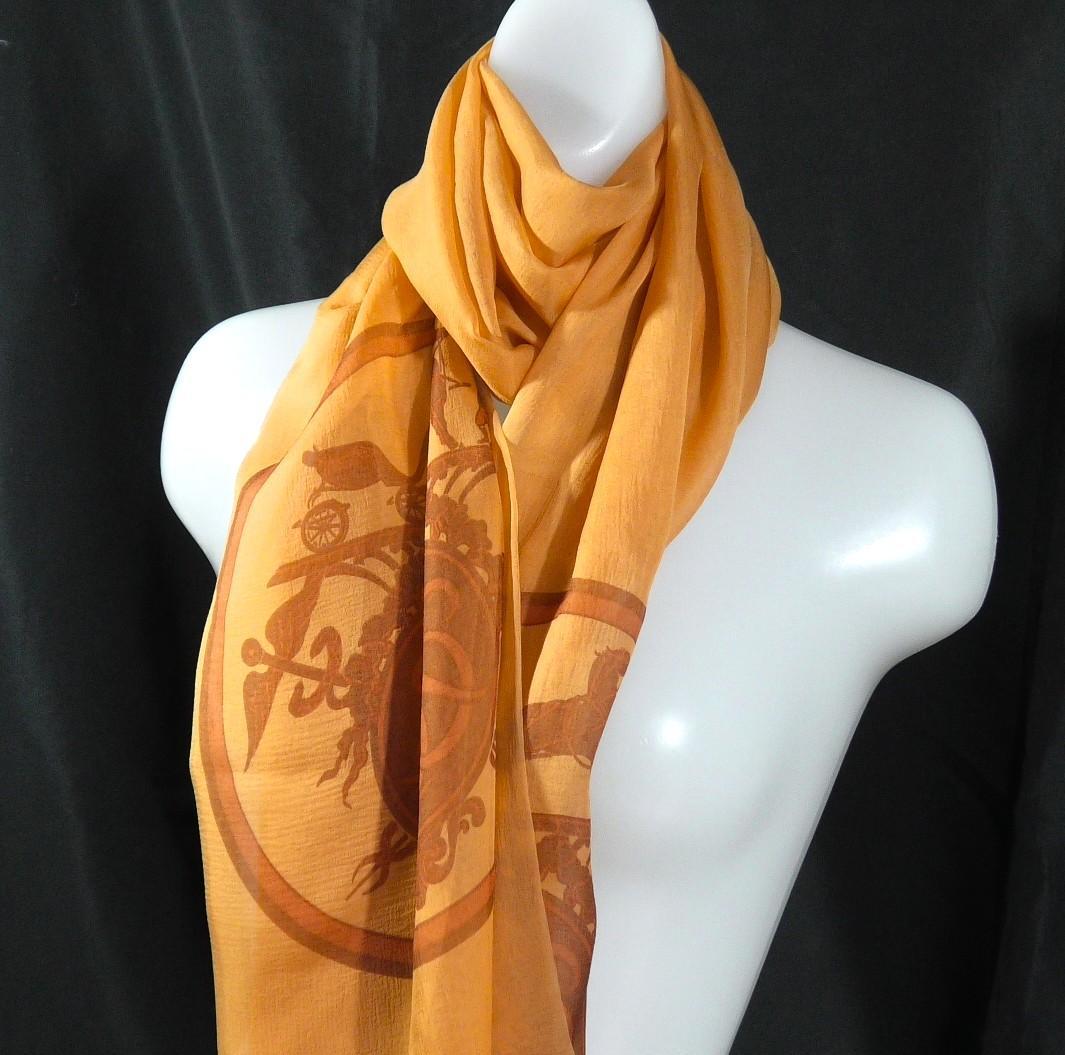 HERMES エルメス　大判ストール　ショール　　 D568