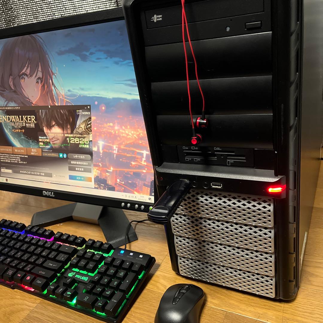 i7搭載★激安ゲーミングPCセット⑦