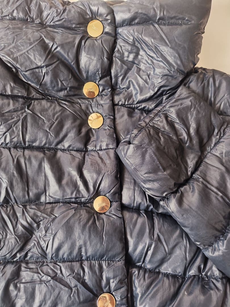 Herno ネイビー ダウンジャケット