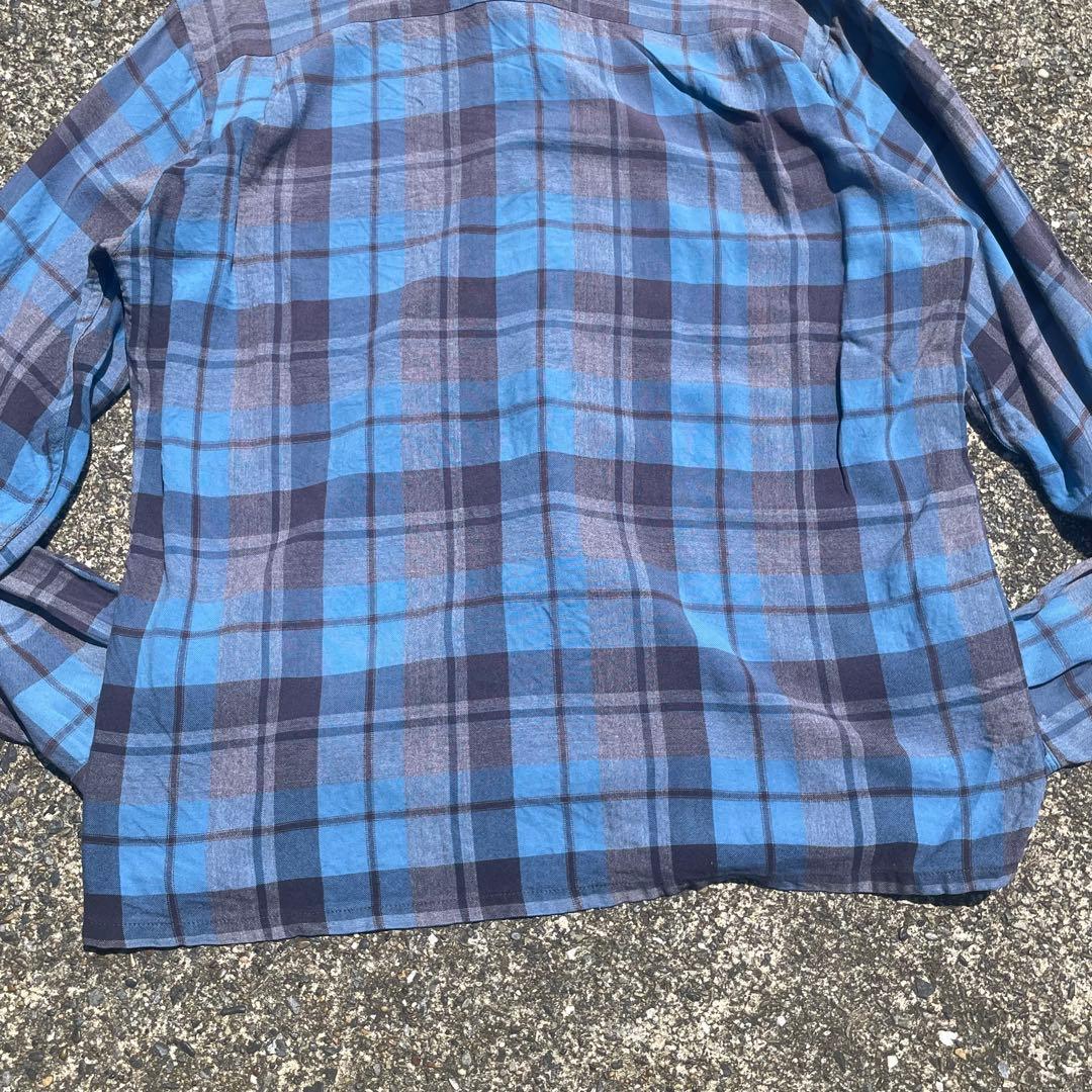 60’s Unknown Ombre Rayon Shirt 襤褸