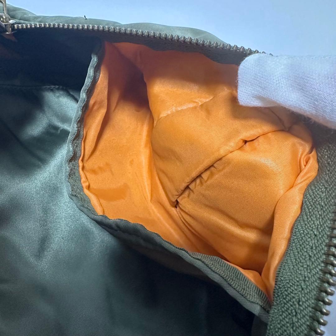 【希少色】PORTER　ポーター　タンカー　ボディバッグ　セージグリーン