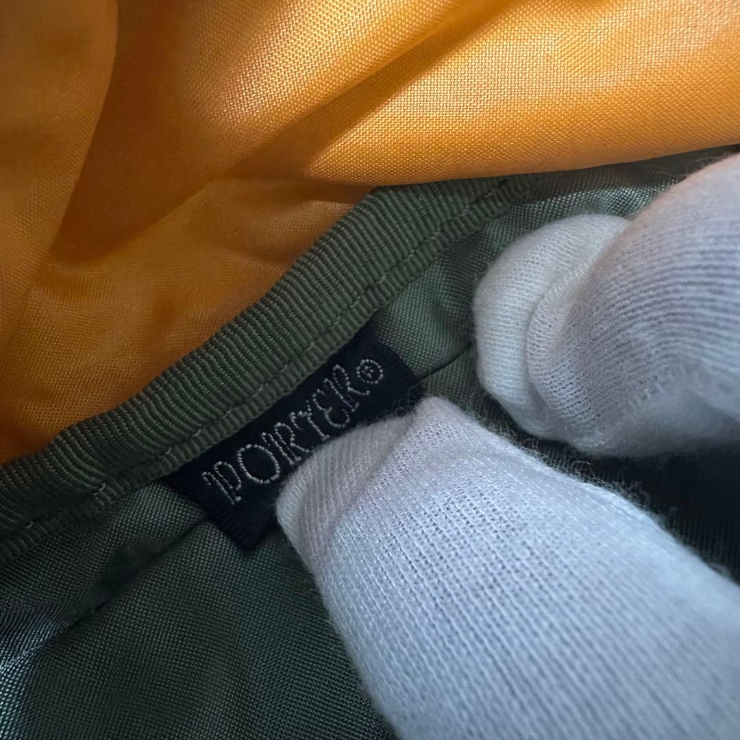 【希少色】PORTER　ポーター　タンカー　ボディバッグ　セージグリーン