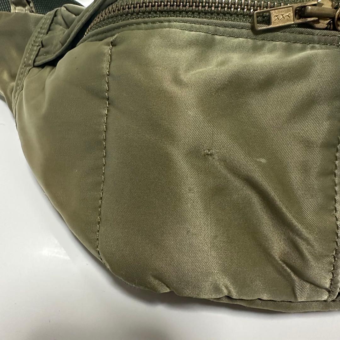 【希少色】PORTER　ポーター　タンカー　ボディバッグ　セージグリーン