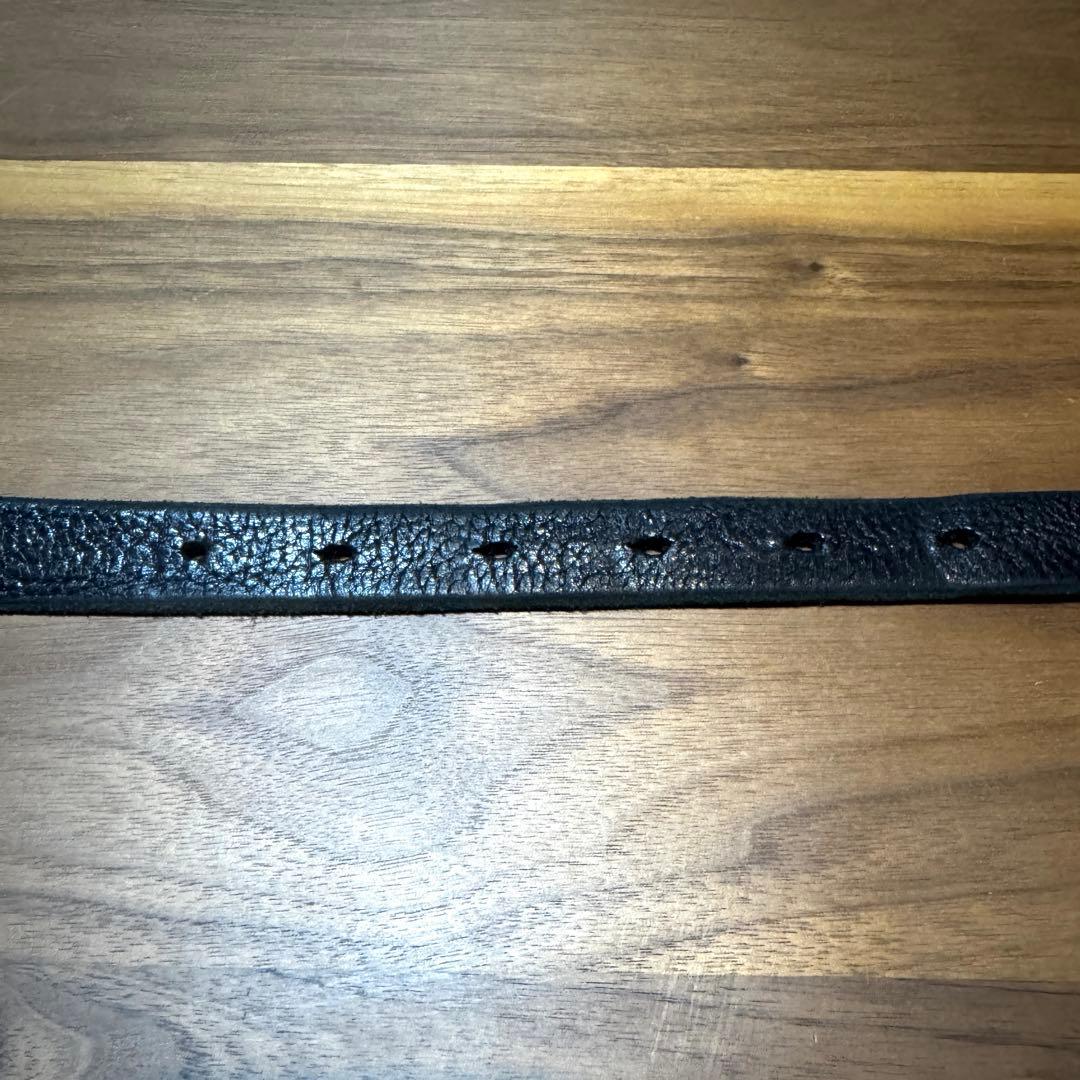 OUR LEGACY アワーレガシー 2CM BELT / BLK 80
