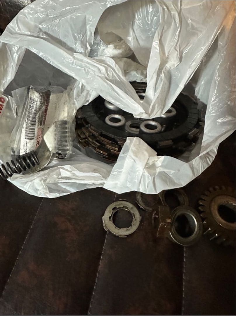 XJ400D クラッチハウジング　フルセット　スターターギア付き400cc 用