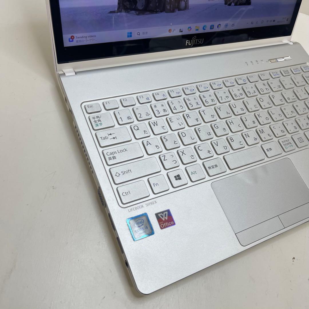 #353 富士通 LIFEBOOK SH90/X i5-6200U office