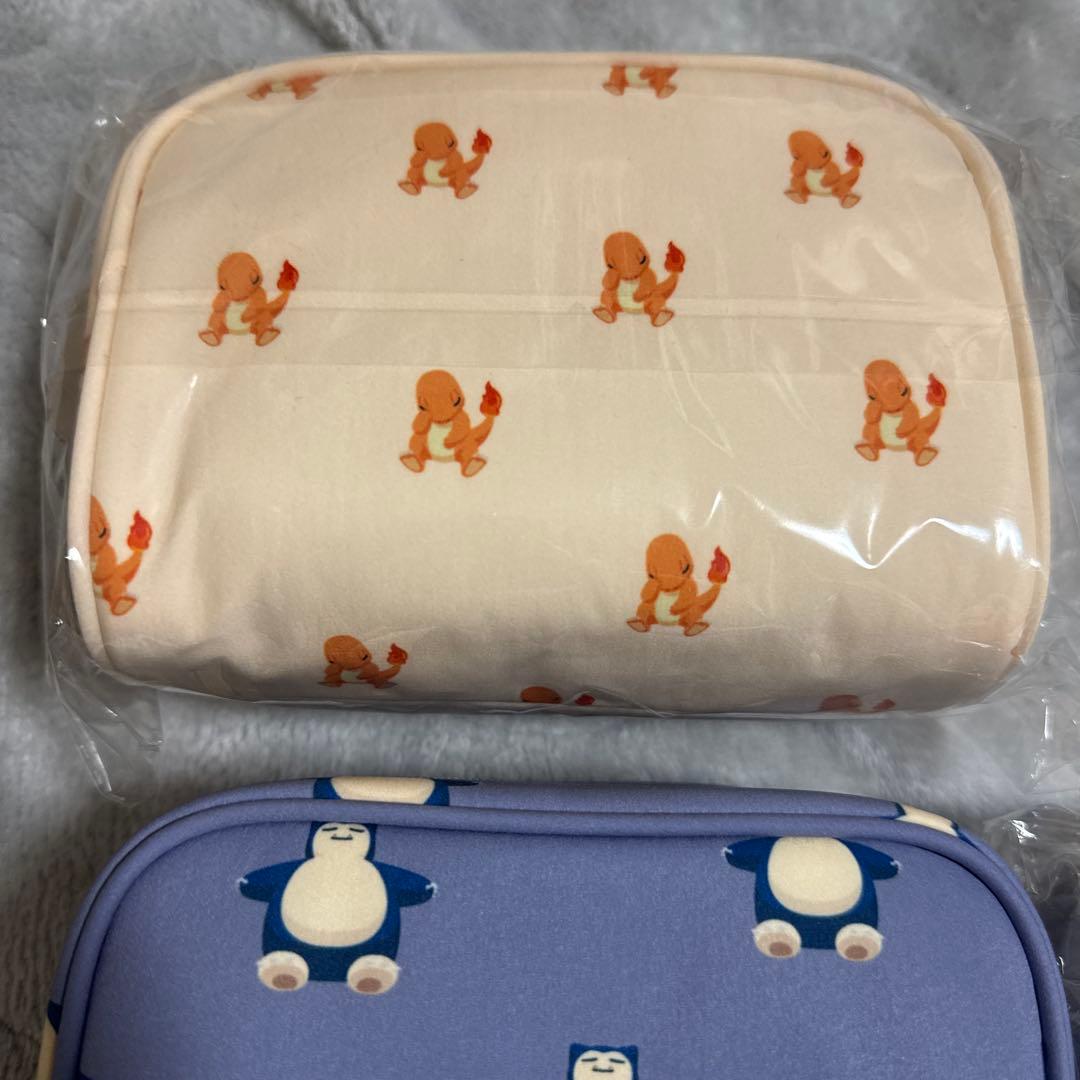GELATO PIQUE ジェラピケ ポケモンスリープ 総柄ポーチ　セット