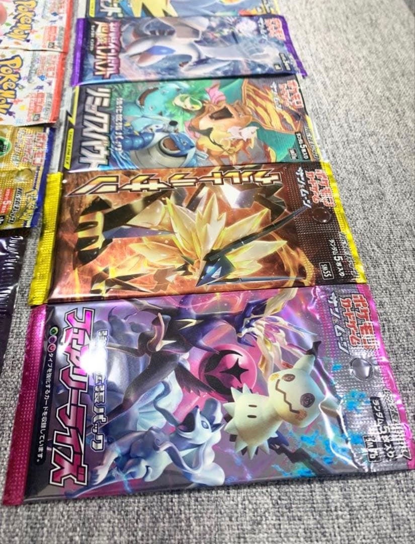 ポケモンカード未開封スカイレジェンド超爆インパクトウルトラサンフェアリーライズ