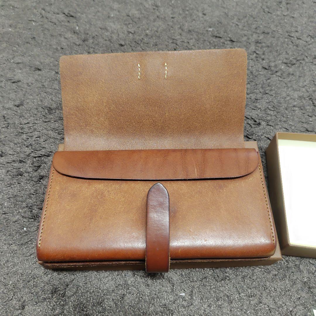 j*u様 moto 長財布　W3R ロングウォレット　蛇腹タイプ　ブラウン