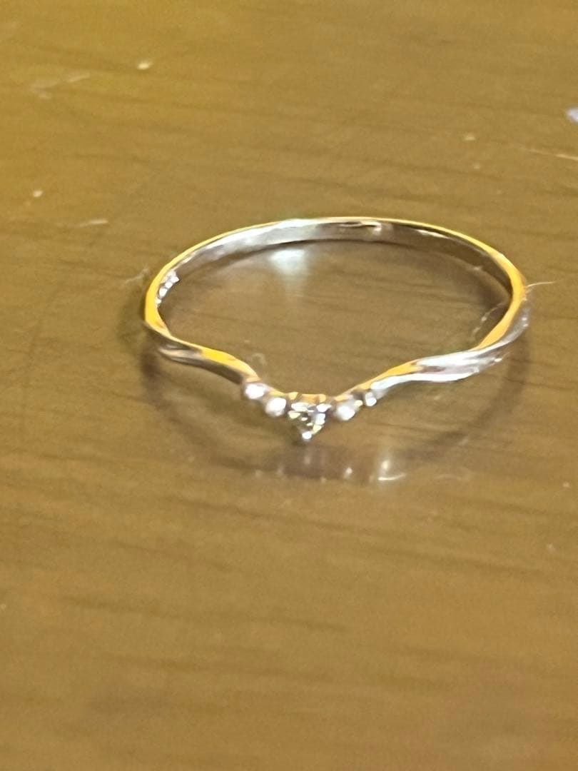 エテ　10kダイア　11号　イエローゴールド