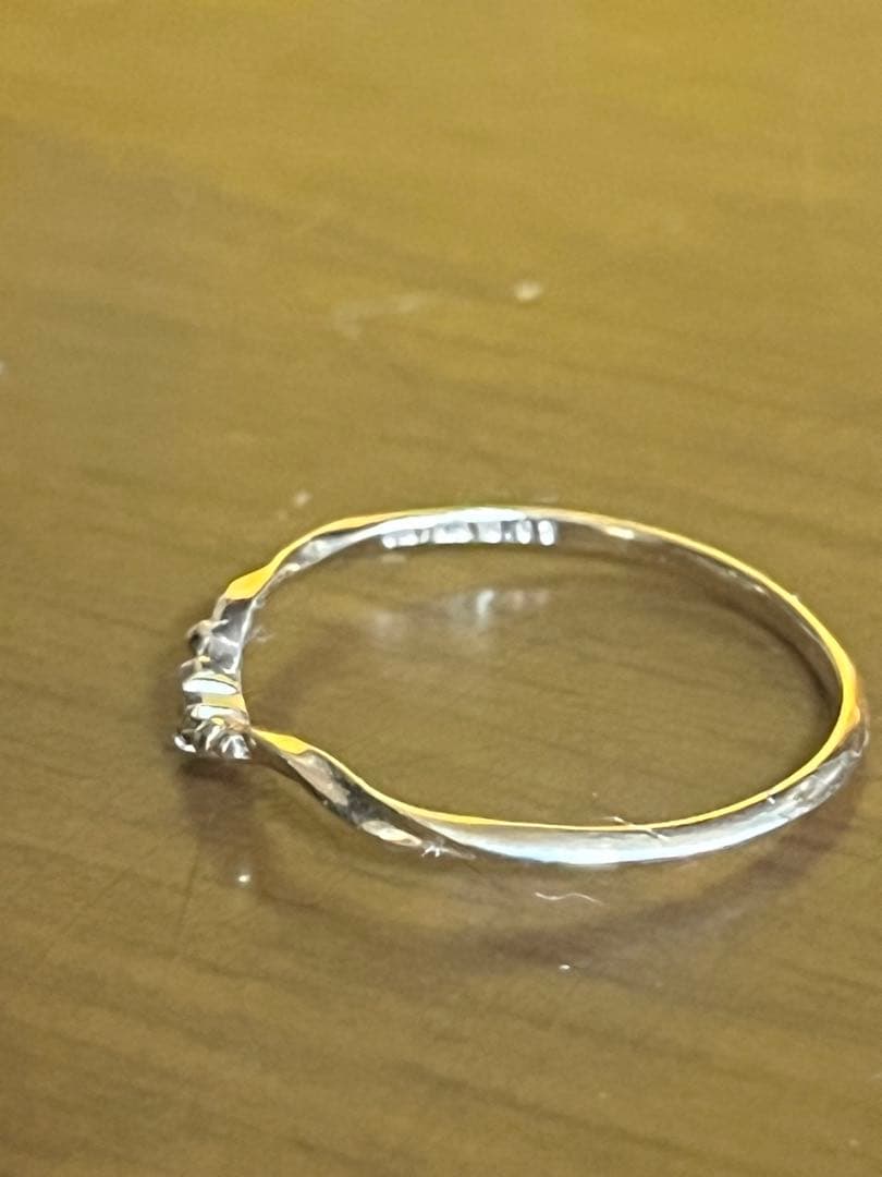 エテ　10kダイア　11号　イエローゴールド