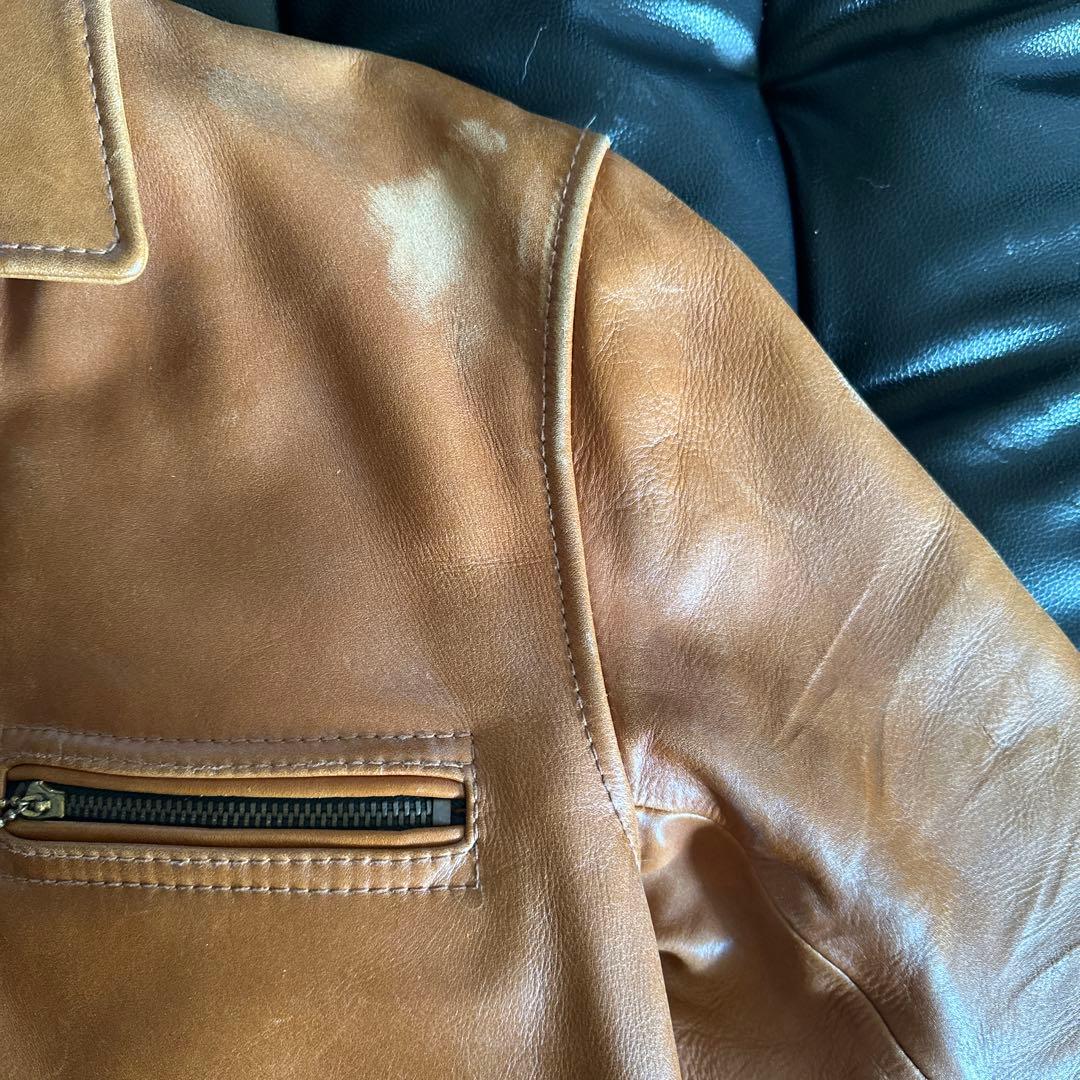 Schottの革ジャン