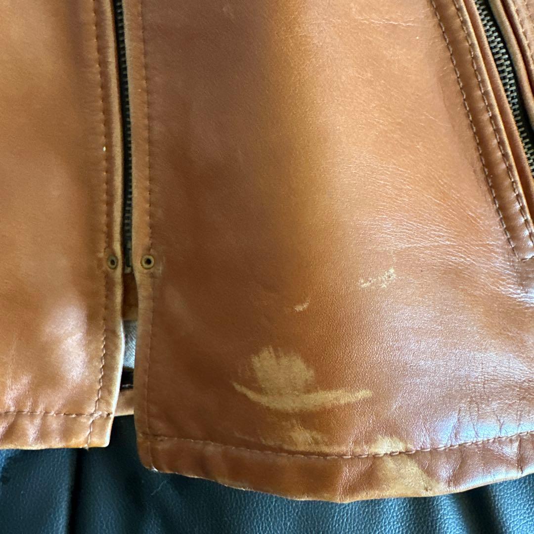 Schottの革ジャン