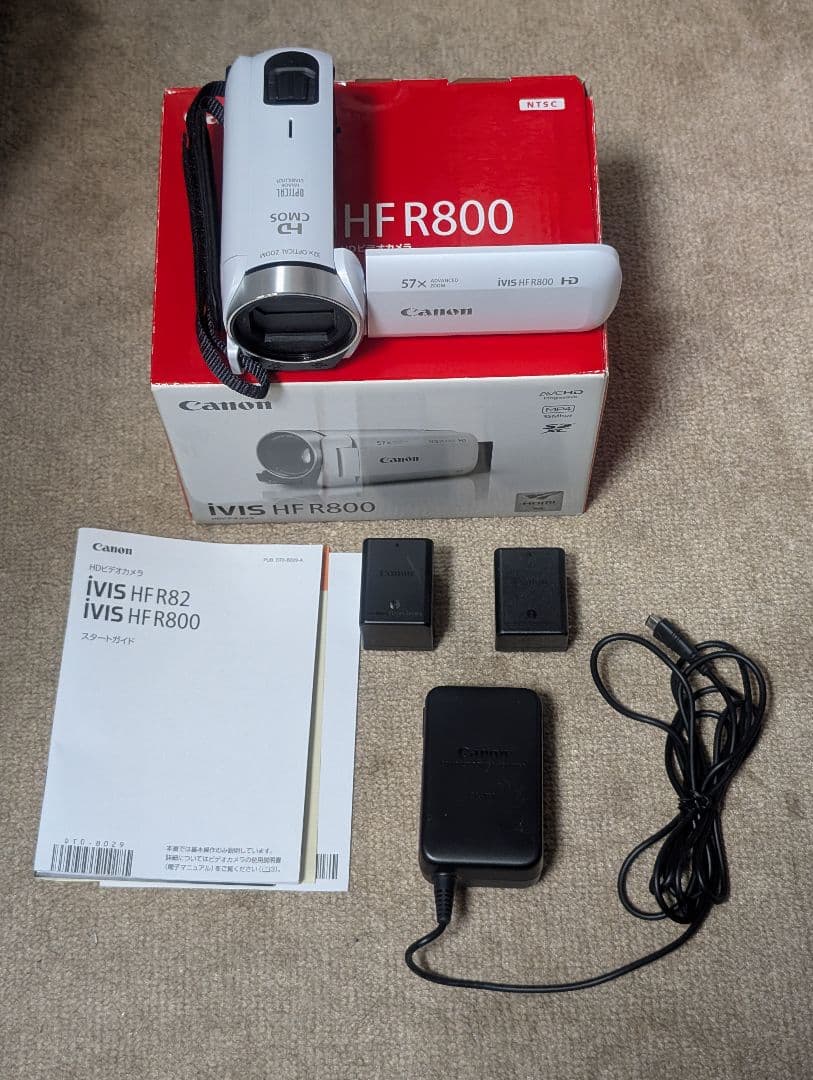 Canon ビデオカメラ IVIS HF R800
