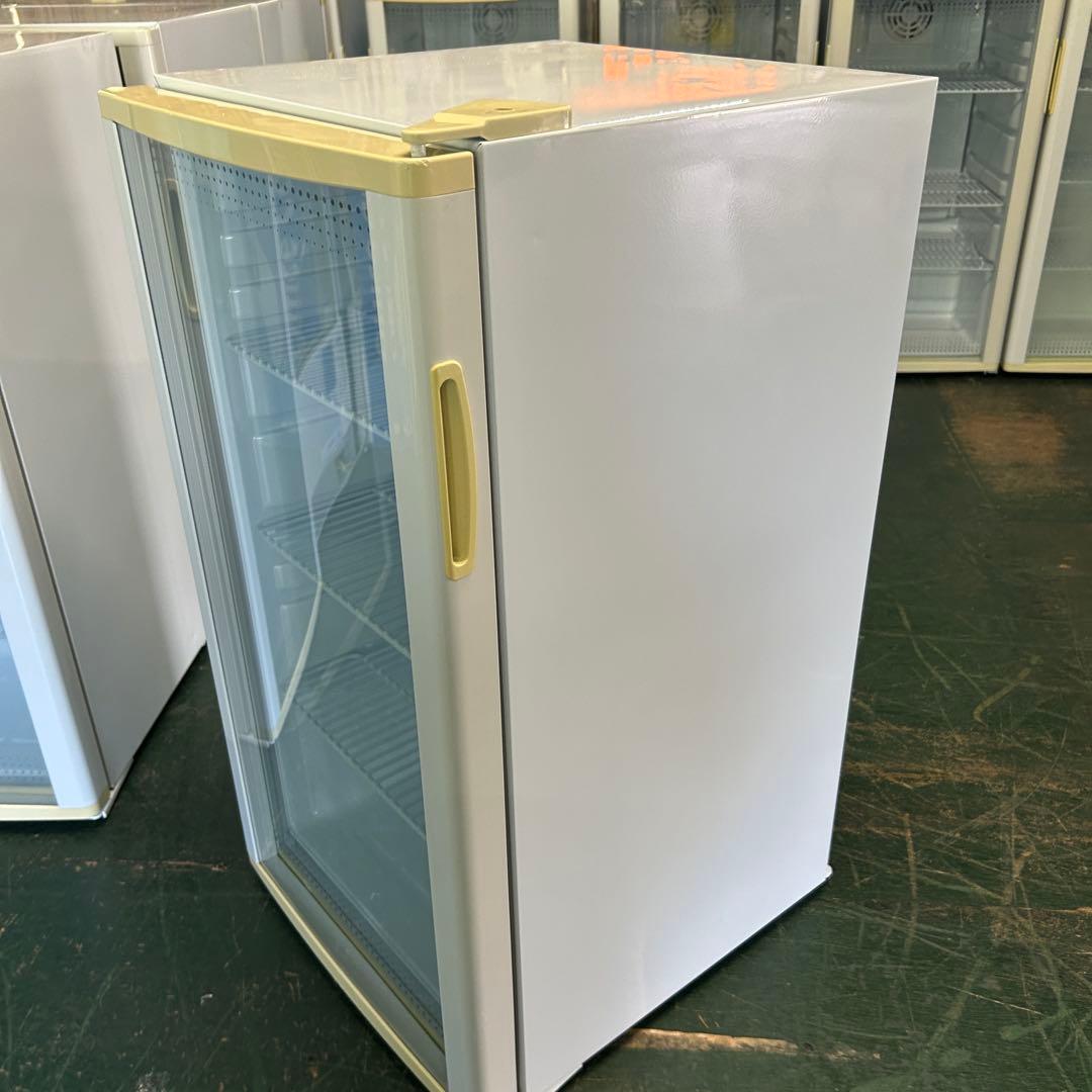 119 業務用 冷蔵ショーケース オフィスコンビニ XW-105 左右開き 小型