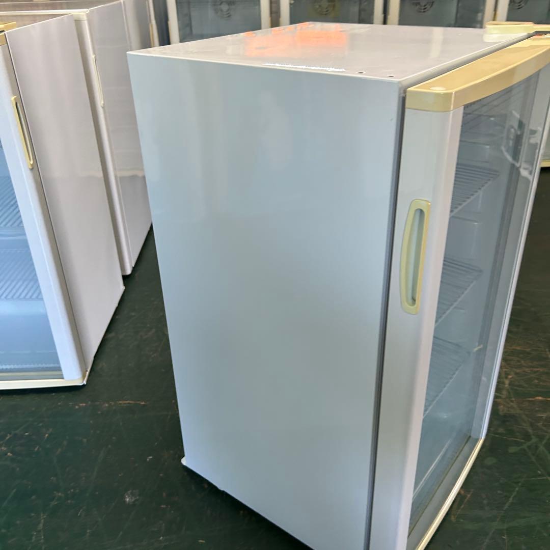 119 業務用 冷蔵ショーケース オフィスコンビニ XW-105 左右開き 小型