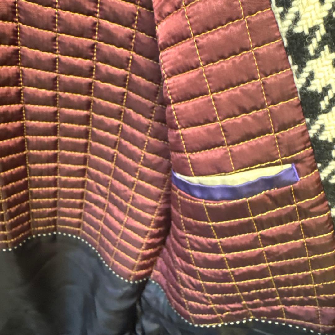 ポールスミス ハウンドトゥースチェスターコート