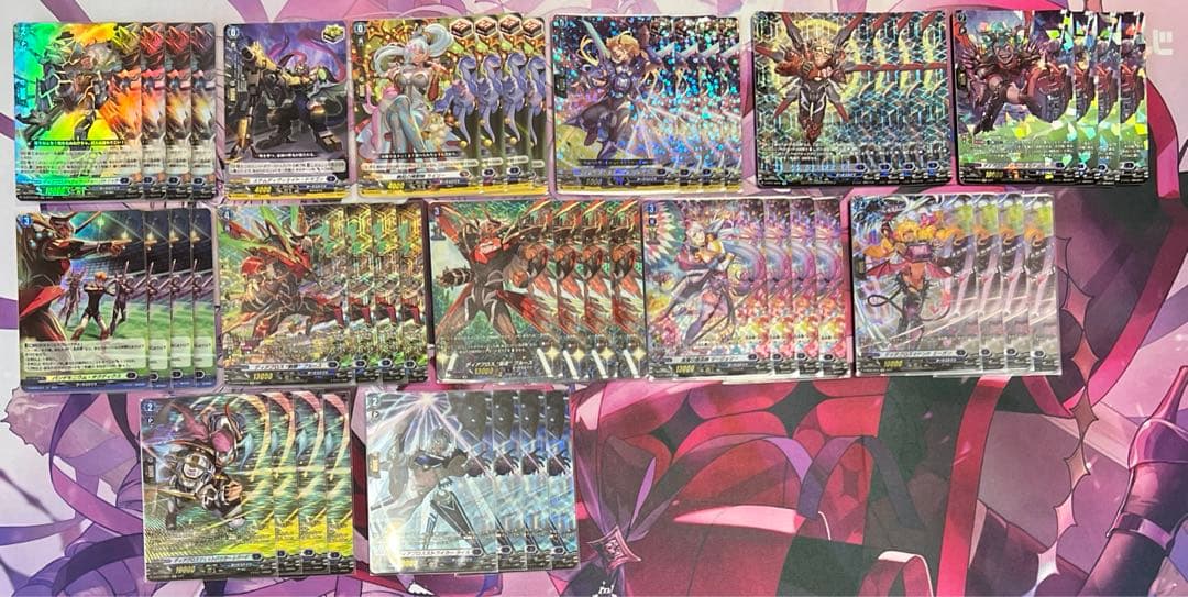 VG ヴァンガード ディアブロス ブルース デッキ SP SR ホロ パーツ