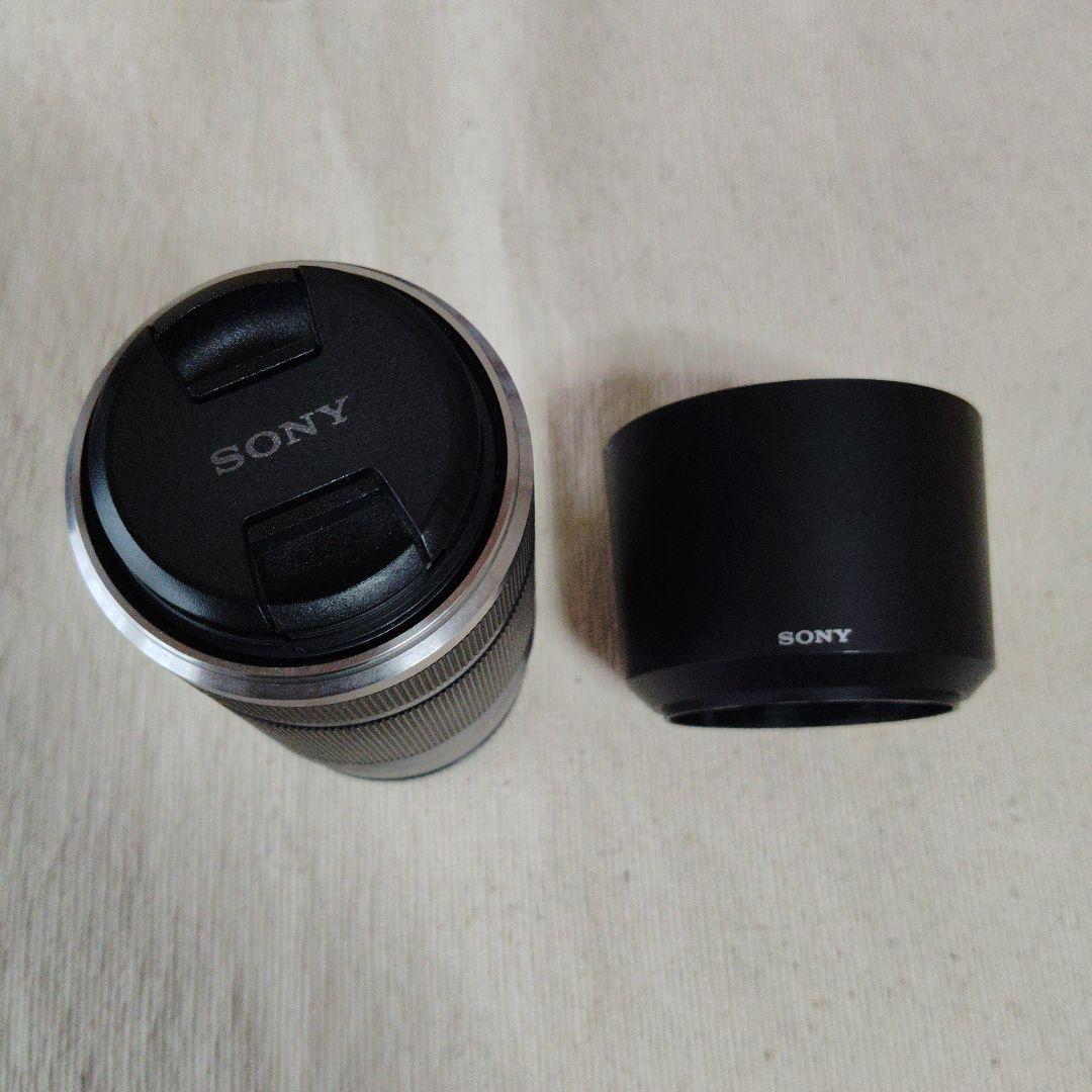 Sony SEL55210 ズームレンズ Eマウント 望遠レンズ シルバー