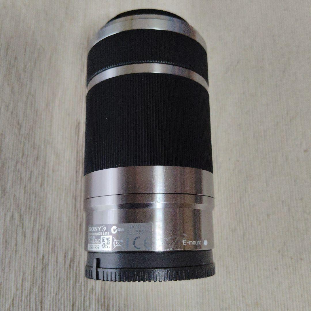 Sony SEL55210 ズームレンズ Eマウント 望遠レンズ シルバー
