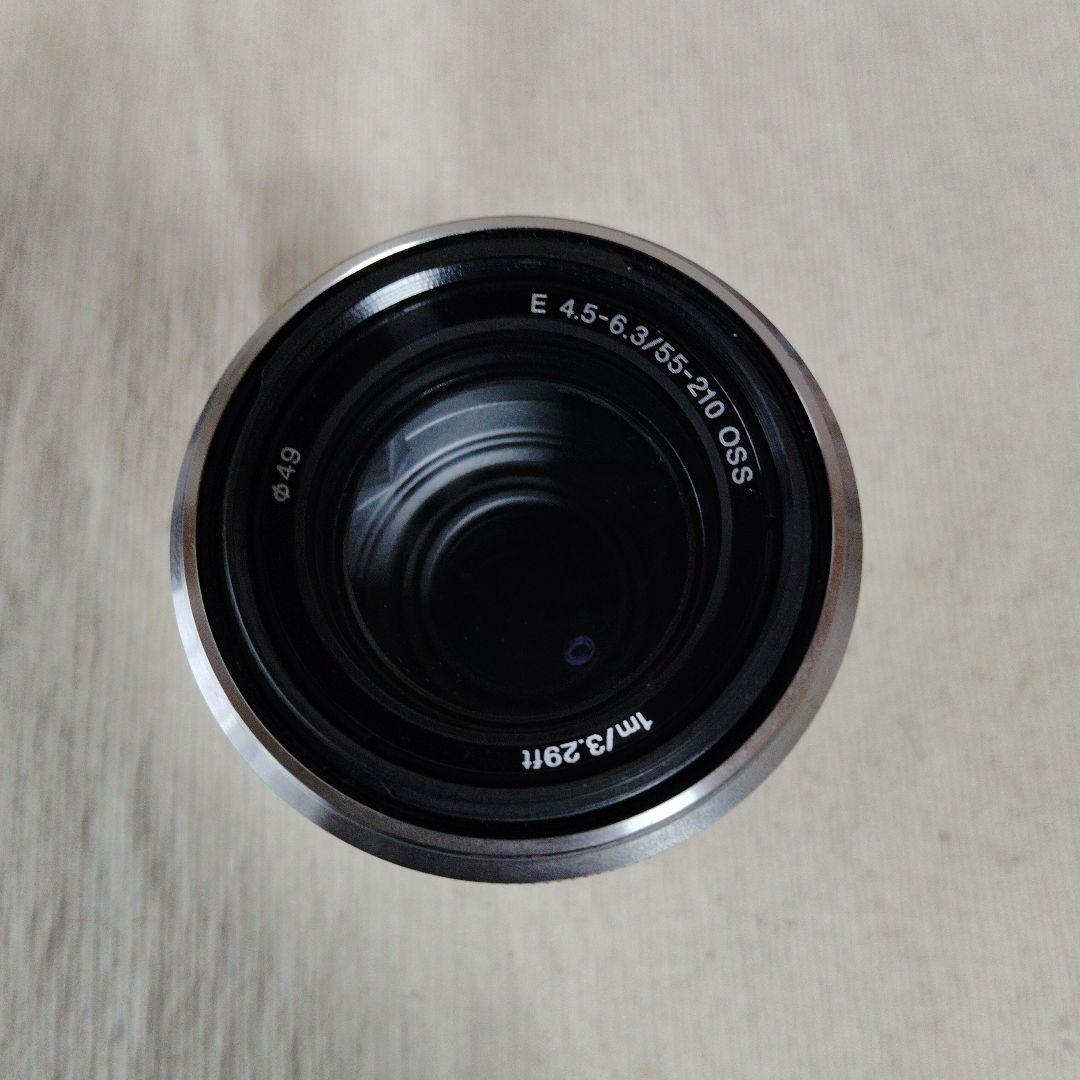 Sony SEL55210 ズームレンズ Eマウント 望遠レンズ シルバー