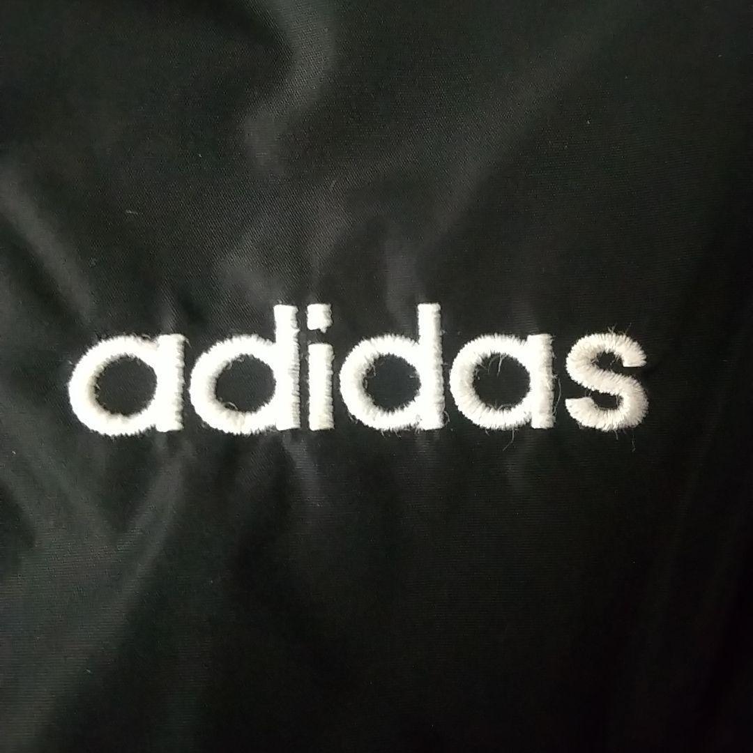 激レア☆80s アディダス 両面刺繍ロゴ リバーシブル 中綿 ジャケット L